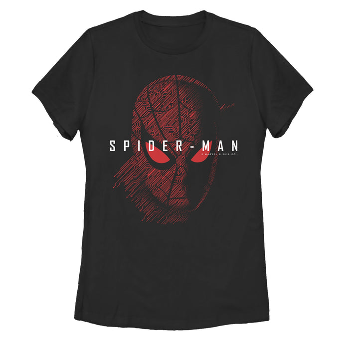 fifth sun Women's Marvel Spider-Man: Far From Home Glow T-Shirt