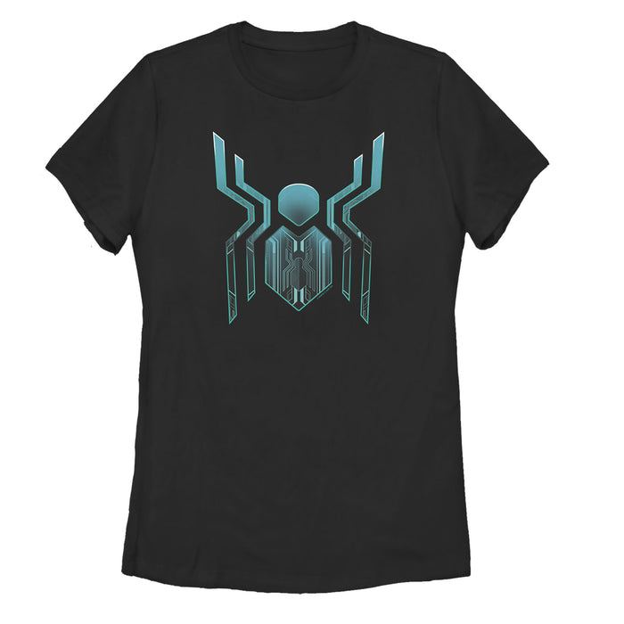 fifth sun Women's Marvel Spider-Man: Far From Home Modern Logo T-Shirt