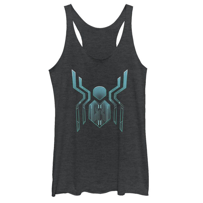 fifth sun Women's Marvel Spider-Man: Far From Home Modern Logo Racerback Tank Top