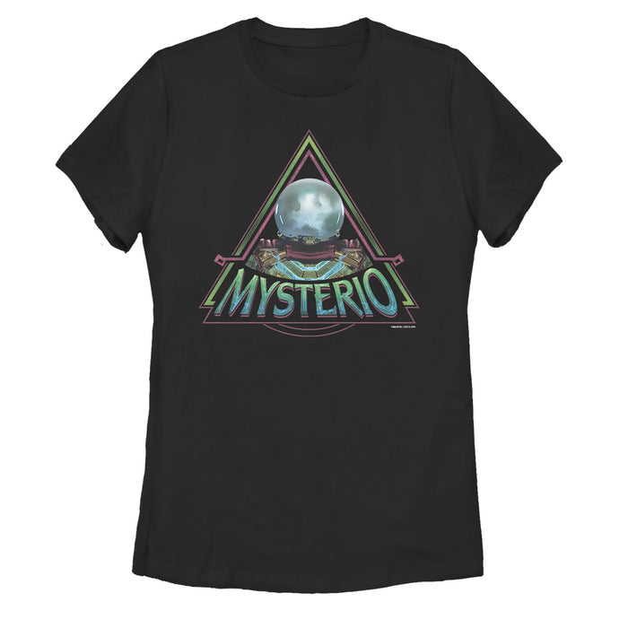 fifth sun Women's Marvel Spider-Man: Far From Home Mysterio Crystal T-Shirt