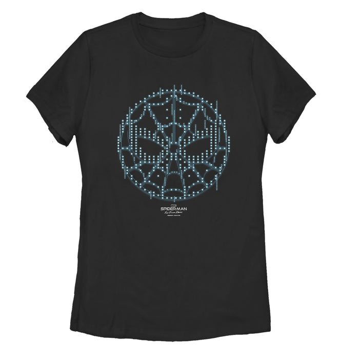 fifth sun Women's Marvel Spider-Man: Far From Home Pixel Mask T-Shirt