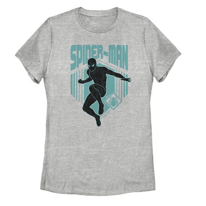 fifth sun Women's Marvel Spider-Man: Far From Home Shadow Streak T-Shirt