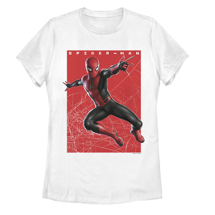 fifth sun Women's Marvel Spider-Man: Far From Home Sightseeing T-Shirt