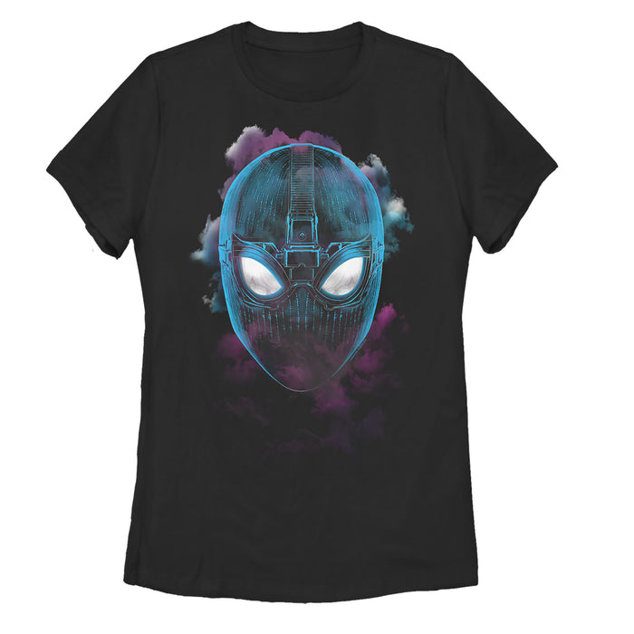 fifth sun Women's Marvel Spider-Man: Far From Home Smokey Mask T-Shirt