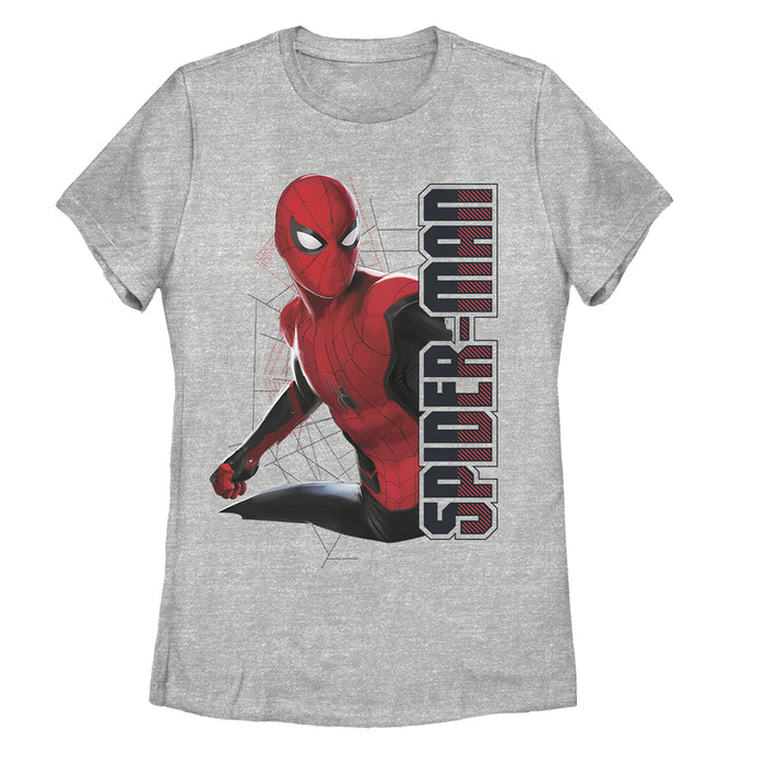 fifth sun Women's Marvel Spider-Man: Far From Home Web Coordinates T-Shirt