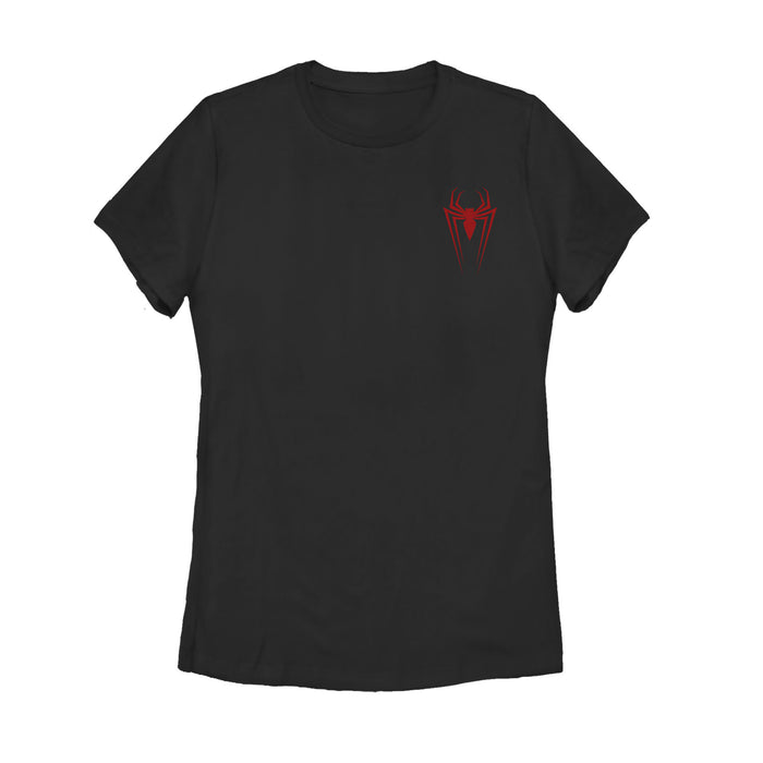 fifth sun Women's Marvel Spider-Man Icon Badge T-Shirt