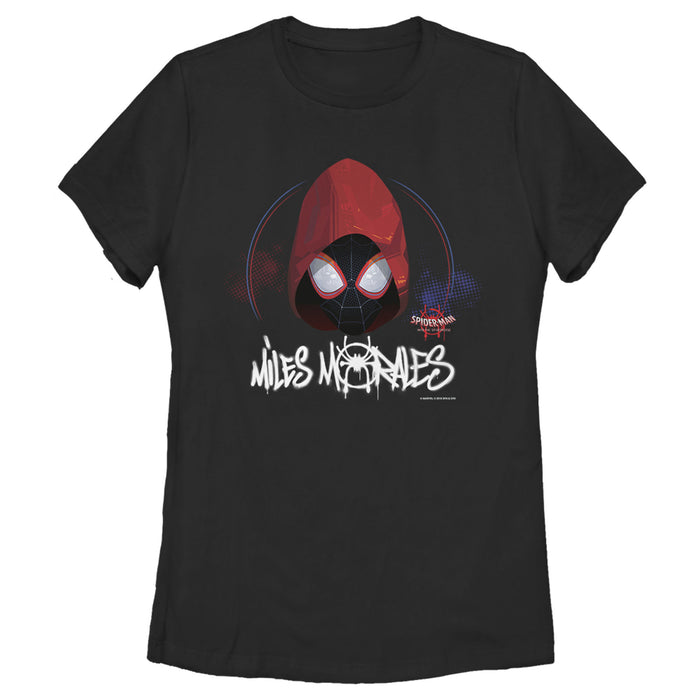 fifth sun Women's Marvel Spider-Man: Into the Spider-Verse Hooded Miles T-Shirt