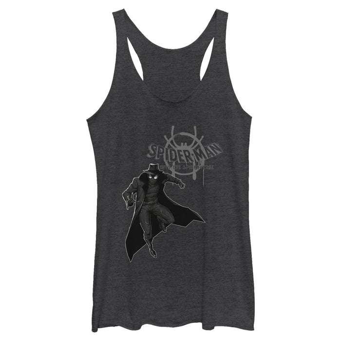 fifth sun Women's Marvel Spider-Man: Into the Spider-Verse Stealth Racerback Tank Top