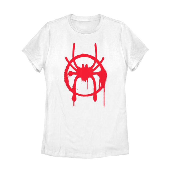 Fifth Sun Women's Marvel Spider-Man: Into The Spider-Verse Symbol T-Shirt