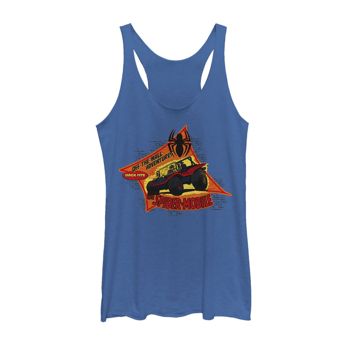 fifth sun Women's Marvel Spider-Man Mobile Adventure Racerback Tank Top