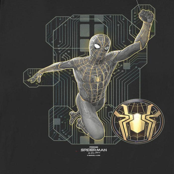 Fifth Sun Women's Marvel Spider-Man: No Way Home Black Suit Tech T-Shirt
