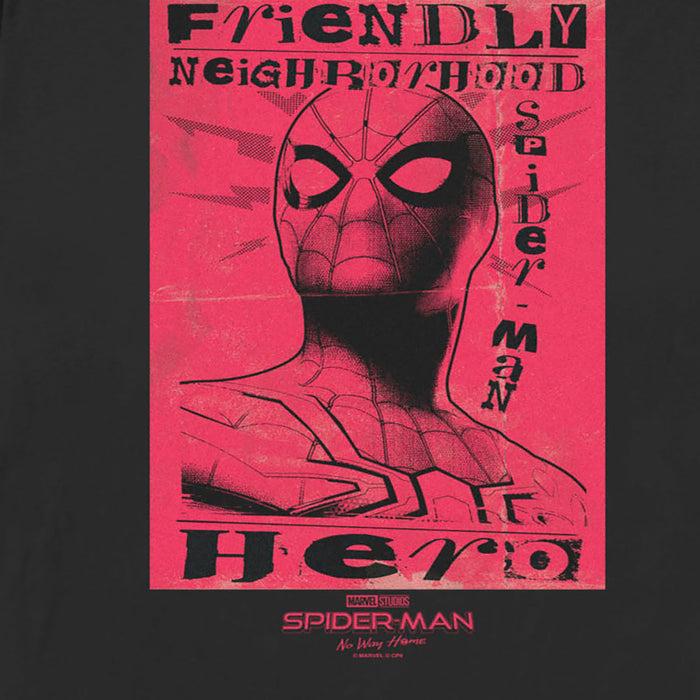 Fifth Sun Women's Marvel Spider-Man: No Way Home Friendly Neighborhood Hero Red T-Shirt