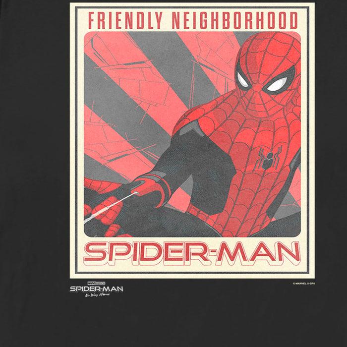 Fifth Sun Women's Marvel Spider-Man: No Way Home Friendly Neighborhood Poster T-Shirt