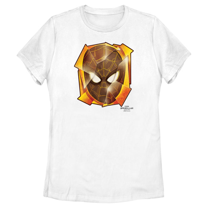 fifth sun Women's Marvel Spider-Man: No Way Home Golden Mask T-Shirt