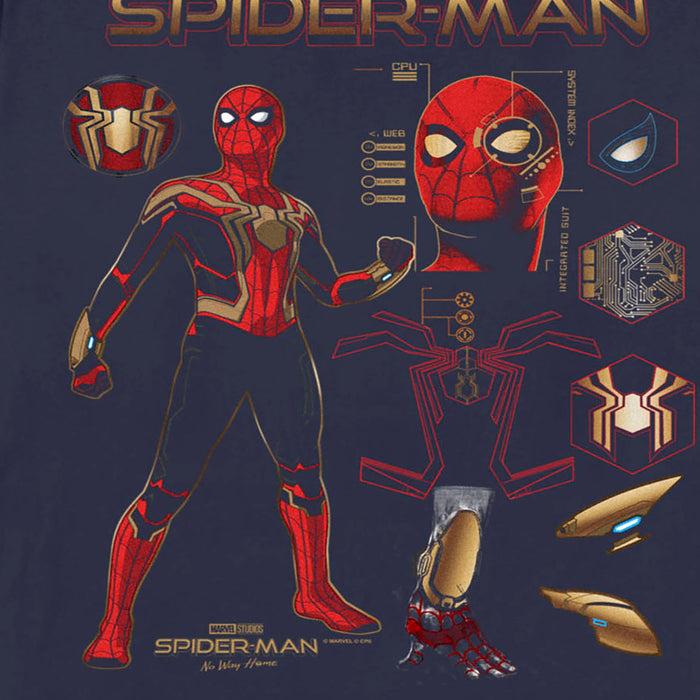 Fifth Sun Women's Marvel Spider-Man: No Way Home Iron Suit Gear T-Shirt