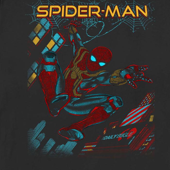 Fifth Sun Women's Marvel Spider-Man: No Way Home Slinging Cover T-Shirt