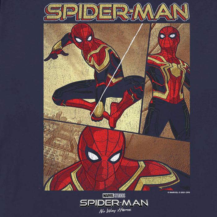 Fifth Sun Women's Marvel Spider-Man: No Way Home Three Panel Poster T-Shirt