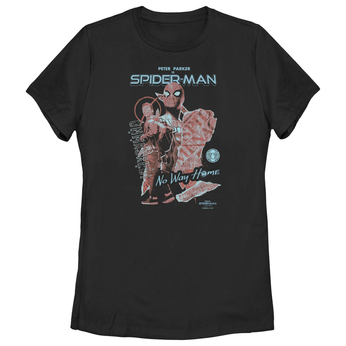 fifth sun Women's Marvel Spider-Man: No Way Home Unmasked T-Shirt