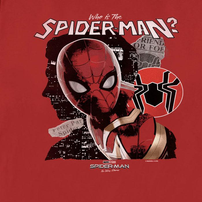 Fifth Sun Women's Marvel Spider-Man: No Way Home Who Is The Spider-Man T-Shirt