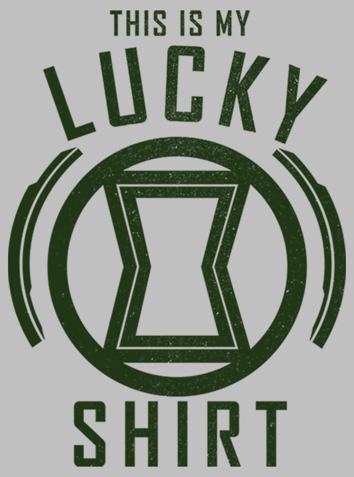 Fifth Sun Women's Marvel St. Patrick's Day Black Widow My Lucky Shirt T-Shirt