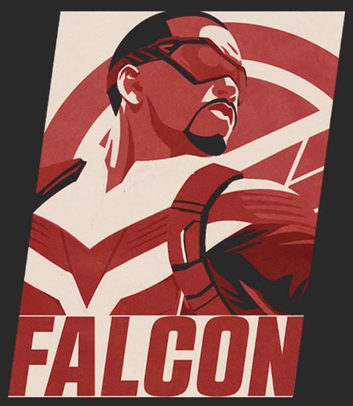 Fifth Sun Women's Marvel The Falcon And The Winter Soldier Falcon Poster T-Shirt