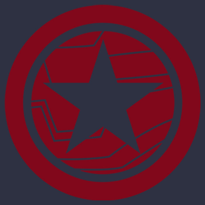 Fifth Sun Women's Marvel The Falcon And The Winter Soldier Red Shield T-Shirt