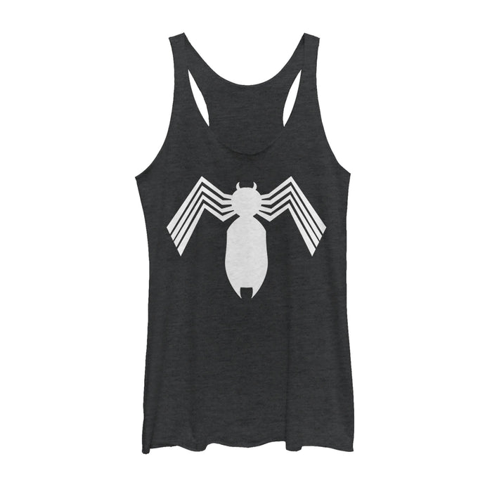 fifth sun Women's Marvel Venom Alien Symbiote Logo Racerback Tank Top