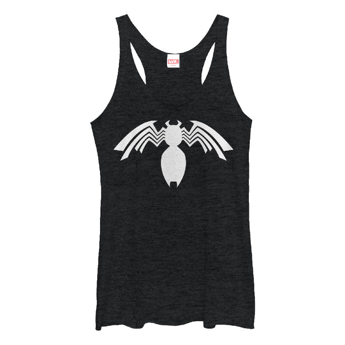 fifth sun Women's Marvel Venom Emblem Racerback Tank Top