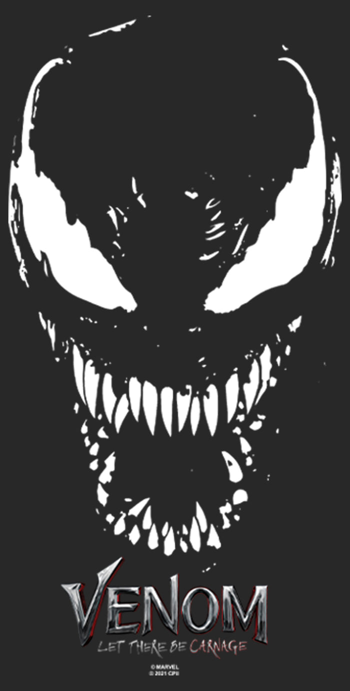 Fifth Sun Women's Marvel Venom: Let There Be Carnage Big Face Logo T-Shirt