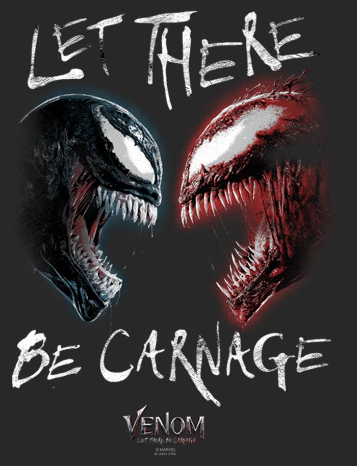 Fifth Sun Women's Marvel Venom: Let There Be Carnage Black Vs. Red T-Shirt