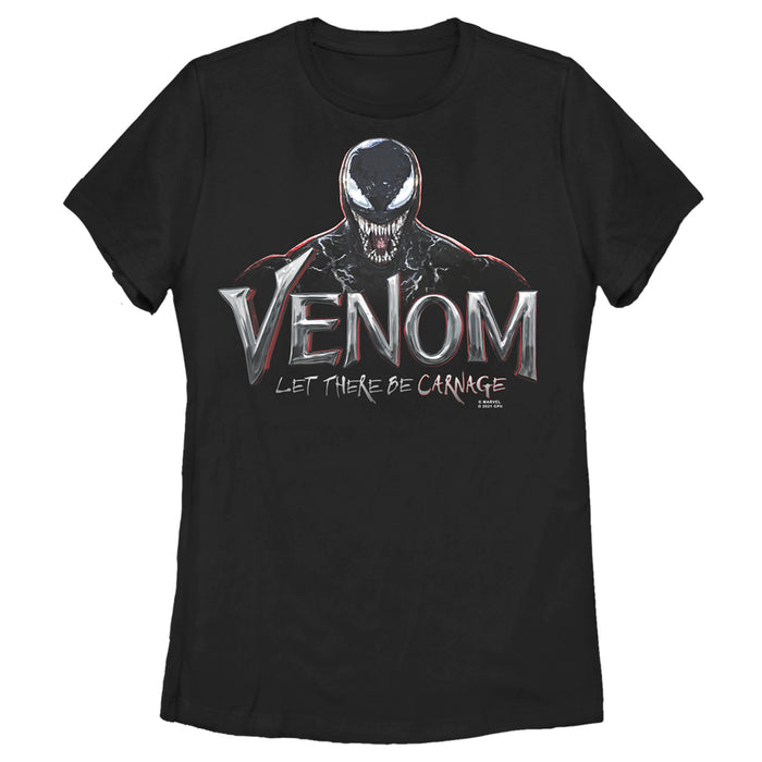 fifth sun Women's Marvel Venom: Let There be Carnage Mischievous T-Shirt