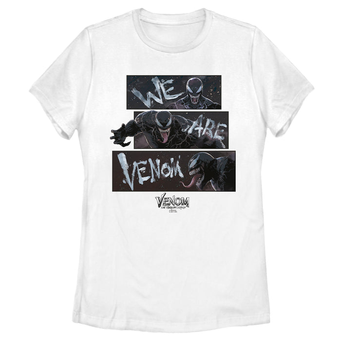 fifth sun Women's Marvel Venom: Let There be Carnage We are Venom Comic T-Shirt