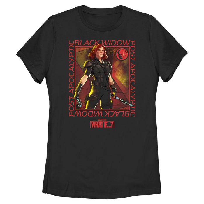 fifth sun Women's Marvel What if…? Black Widow T-Shirt