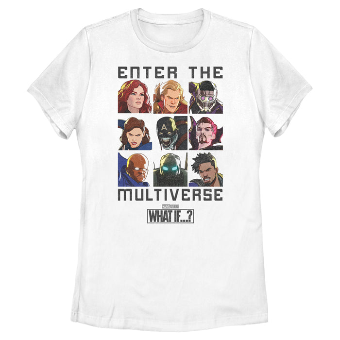 fifth sun Women's Marvel What if…? Enter the Multiverse T-Shirt