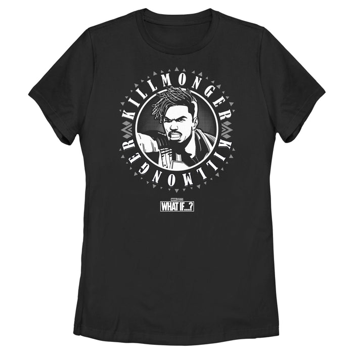fifth sun Women's Marvel What if…? Erik Killmonger T-Shirt