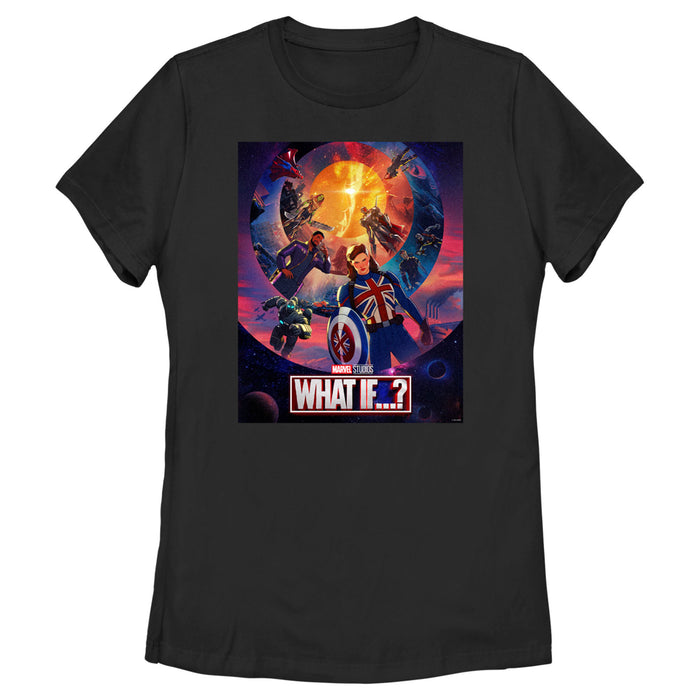 fifth sun Women's Marvel What if…? Universe Poster T-Shirt