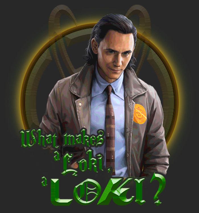 Fifth Sun Women's Marvel What Makes A Loki A Loki? T-Shirt