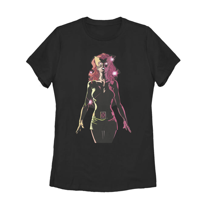 fifth sun Women's Marvel X-Men Jean Grey Lights T-Shirt
