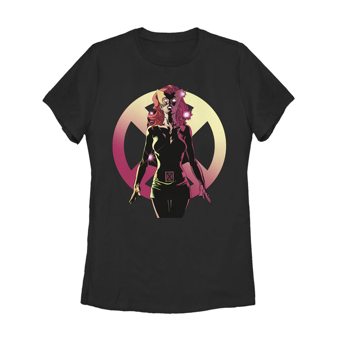 fifth sun Women's Marvel X-Men Jean Grey Logo T-Shirt