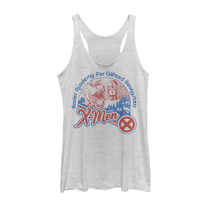 fifth sun Women's Marvel X-Men Vintage Xavier Academy Racerback Tank Top