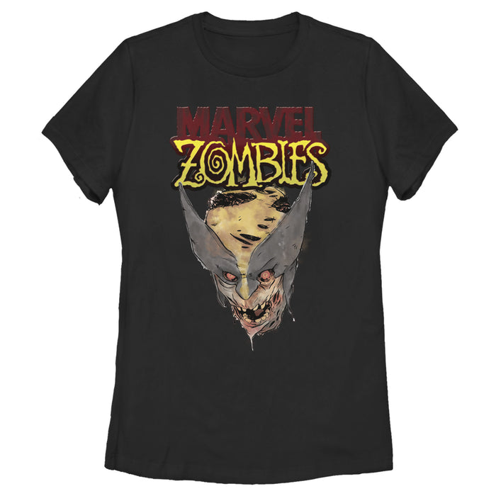 fifth sun Women's Marvel Zombies X-Men Wolverine Face T-Shirt