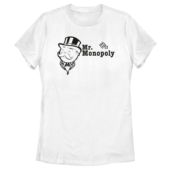 fifth sun Women's Monopoly Classic Uncle Pennybags T-Shirt