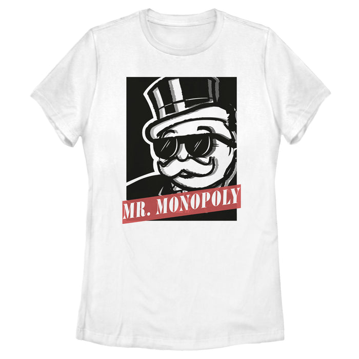 fifth sun Women's Monopoly Cool Uncle Pennybags T-Shirt