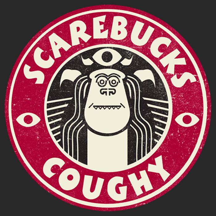 Fifth Sun Women's Monsters At Work Scarebucks Coughy T-Shirt