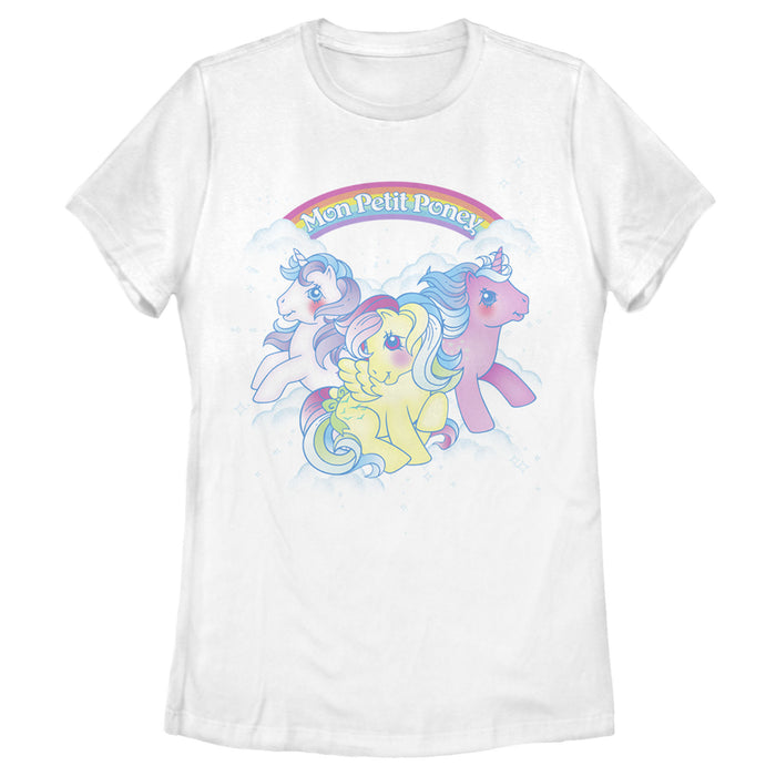 fifth sun Women's My Little Pony Classic French Logo T-Shirt