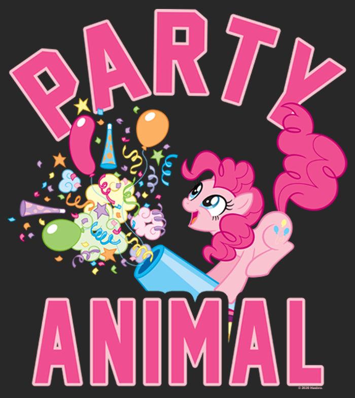Fifth Sun Women's My Little Pony: Friendship Is Magic Pinkie Pie Party Animal T-Shirt