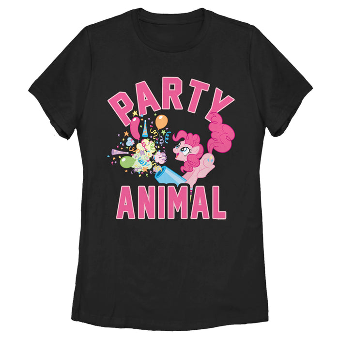 fifth sun Women's My Little Pony: Friendship is Magic Pinkie Pie Party Animal T-Shirt