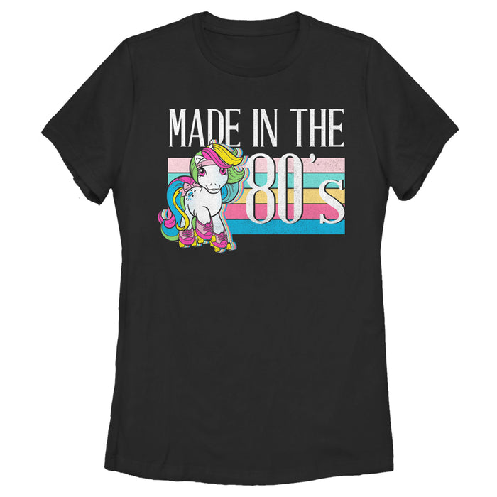 fifth sun Women's My Little Pony Made in '80s Roller-Skates T-Shirt