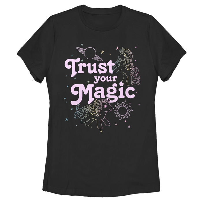 fifth sun Women's My Little Pony Trust Your Magic Stars T-Shirt