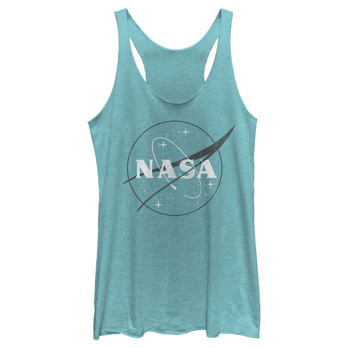 fifth sun Women's NASA And Simple Logo Racerback Tank Top